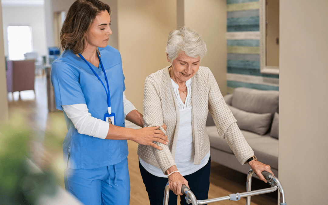 Frail care at home vs a specialised care facility
